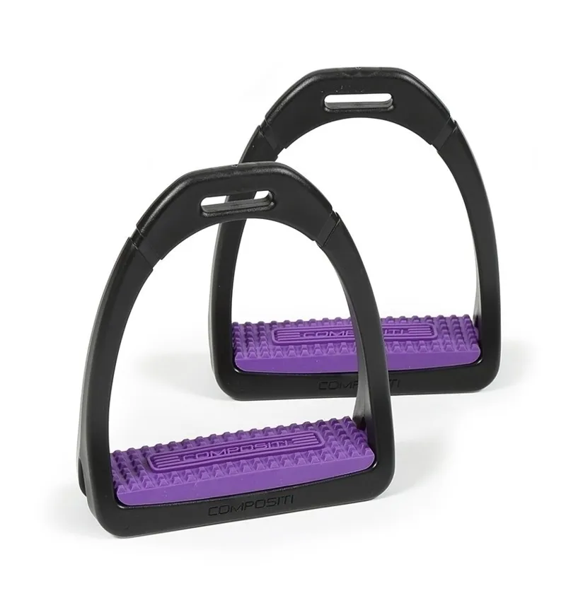 Compositi Premium Profile Stirrups Childs in Purple
